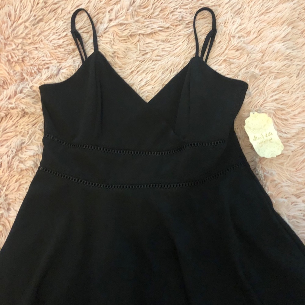 Altar’d State Black Skater Dress